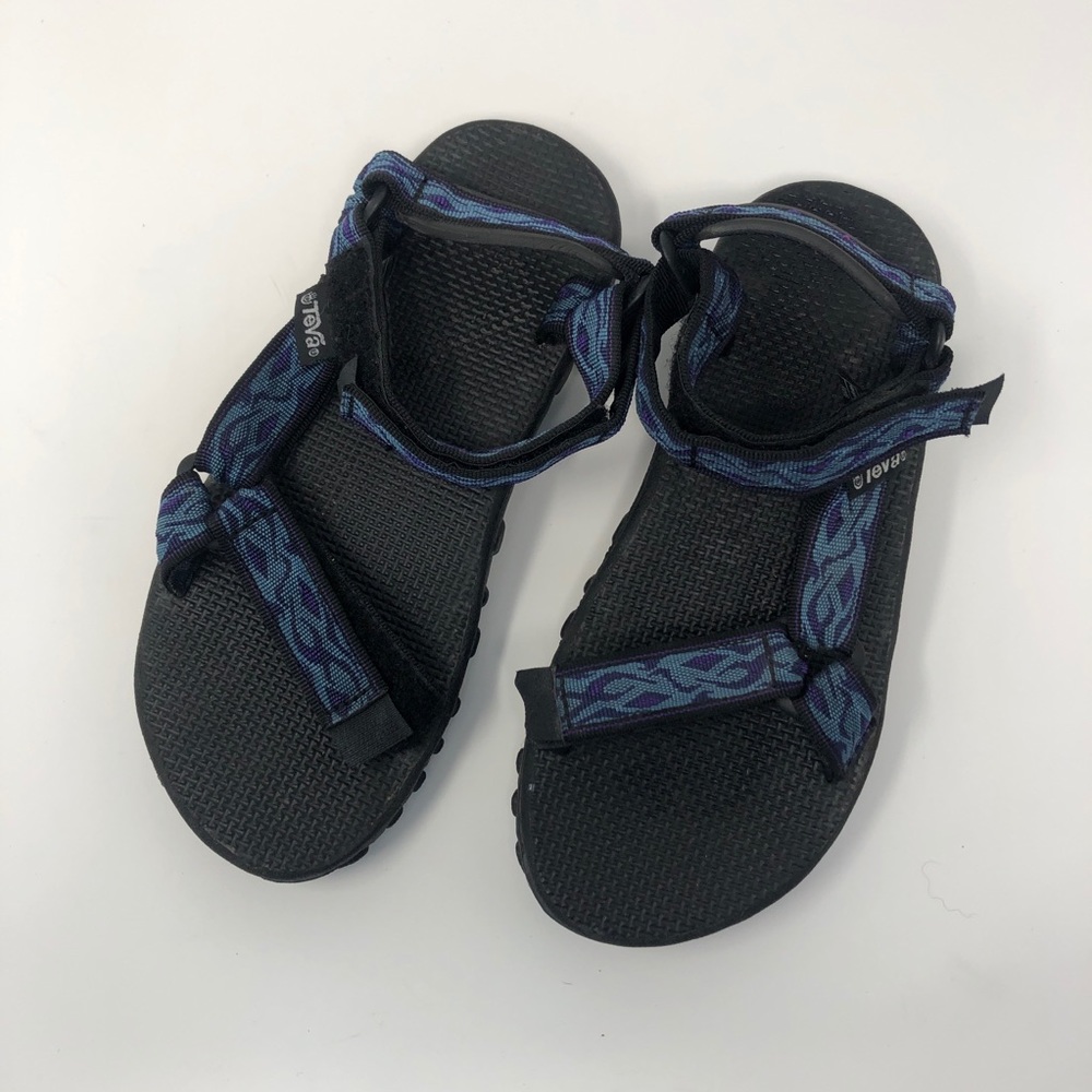 Teva 1536 Hurricane Adjustable Strap Black Sandals